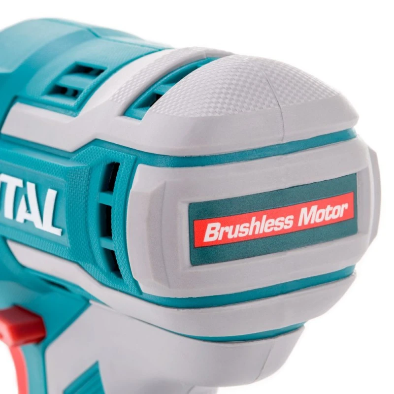 Акумулаторен ударен безчетков гайковерт TOTAL Industrial BL, 1/2", 20 V, 2 х 2 Ah